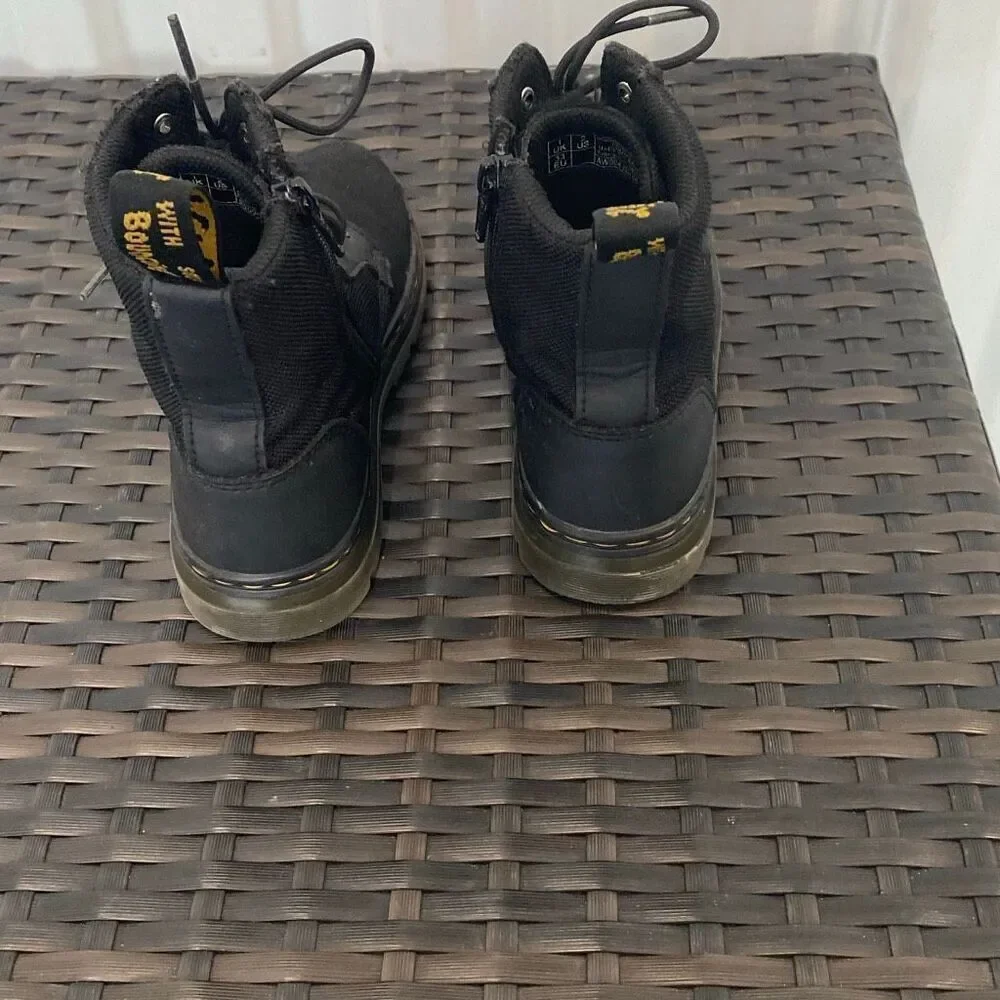 Doc Martin combs nylon boots, kid size 2